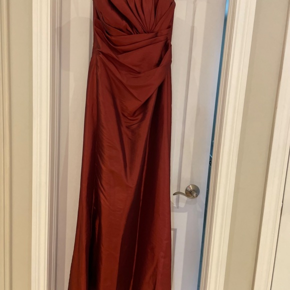 Impression Bridal Prom Floor Length Strapless Dress - Picture 4 of 5